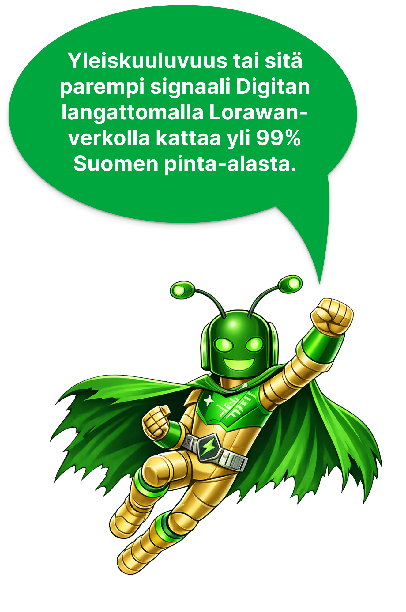 digita LoraWAN kuuluvuus